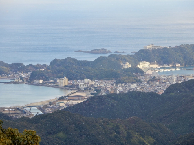 〝熊野妙法山〟からの眺望